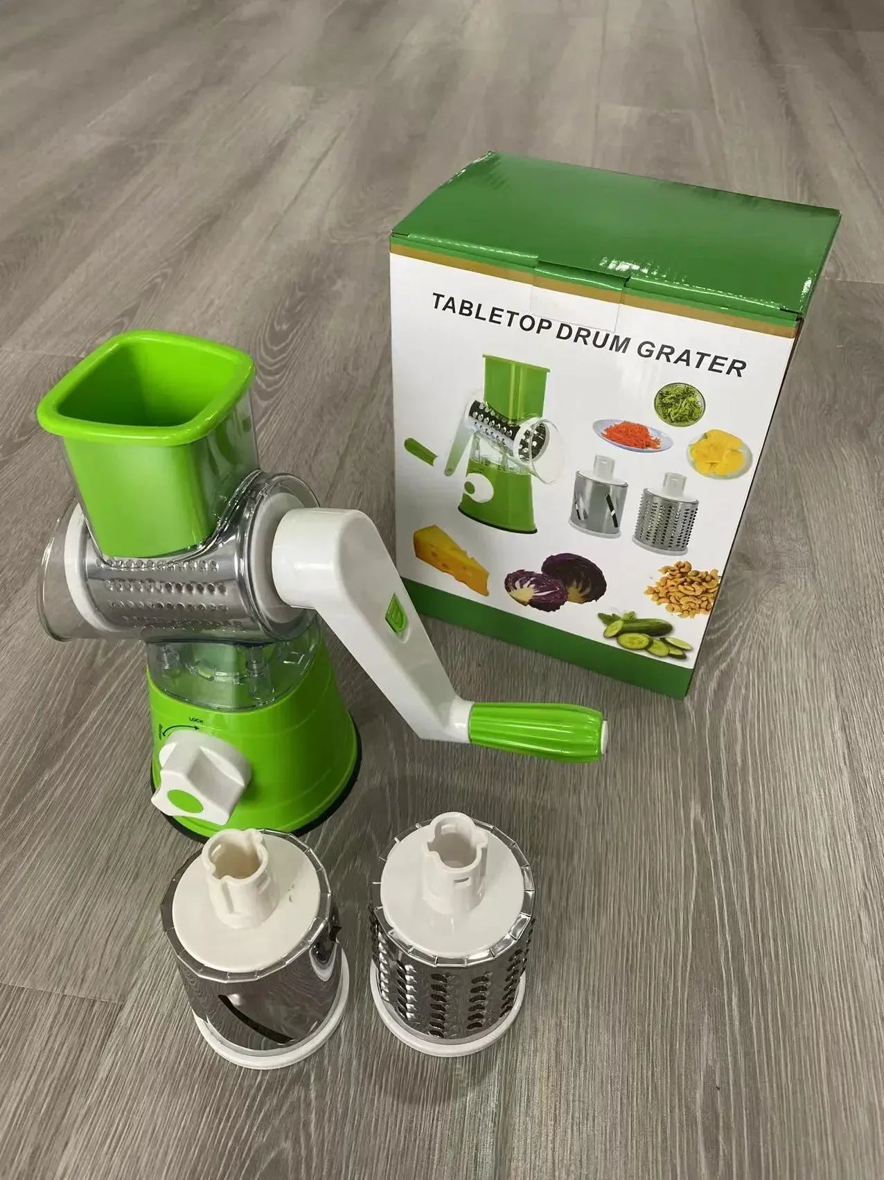 Multi-function 3 in 1 Drum Vegetable Cutter Slicer