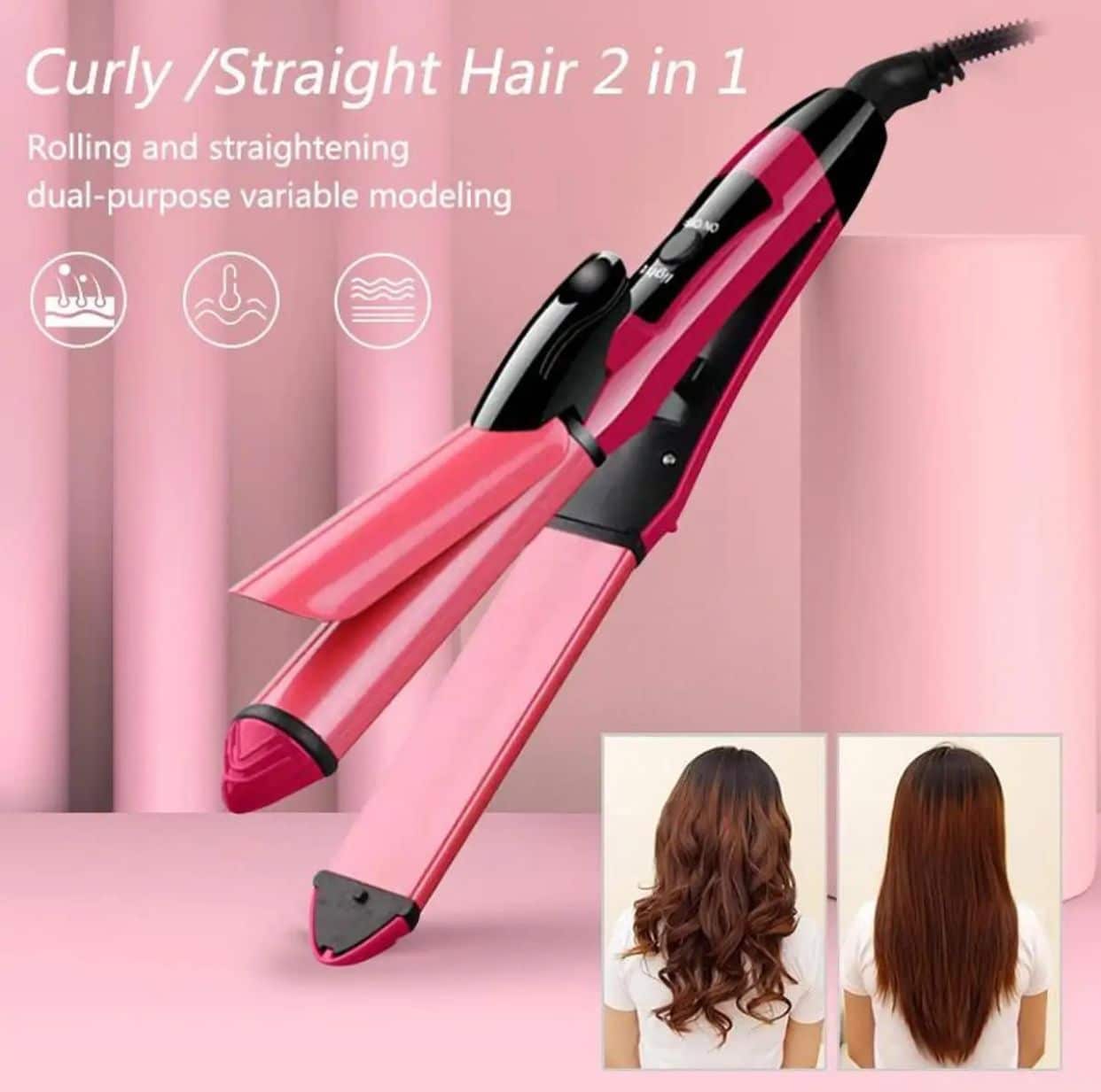 2 in1  straightener