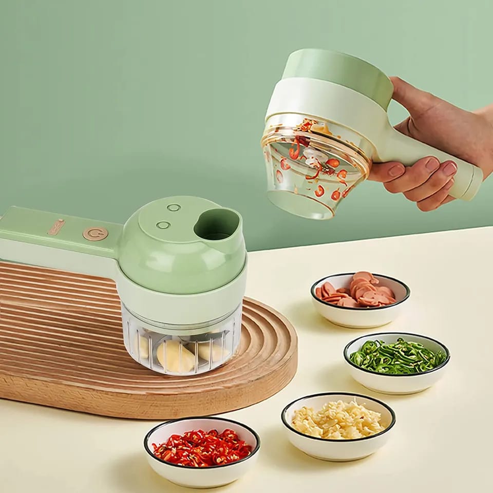 gatling food chopper with brush