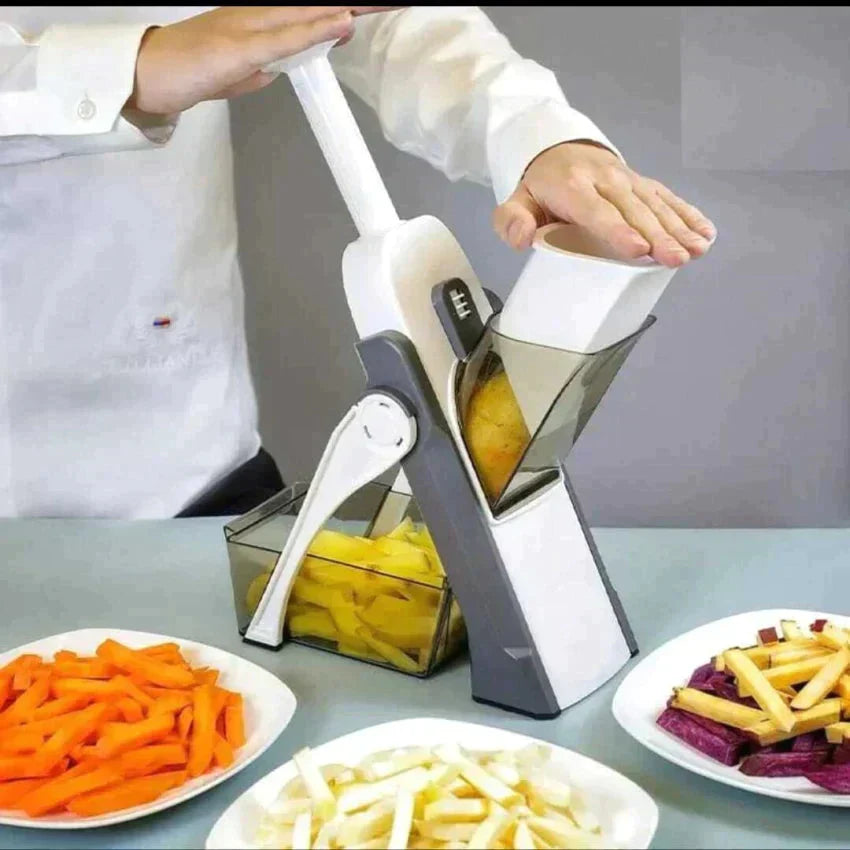 5 in 1 chopper mandoline slicer with dicing blade